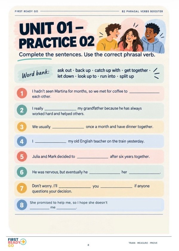 Producto - B2 Phrasal Verbs Booster - 4