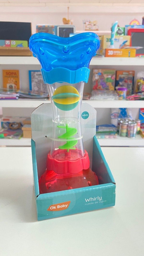 Producto - Juego de rueda de agua Whirly en caja exhibidora- Rome