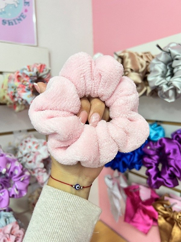 Producto - SCRUNCHIE POLAR SOFT ROSA