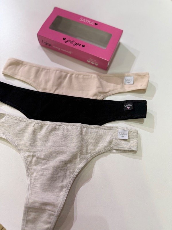 Producto - Cod. P28 - Pack x3 colaless algodón