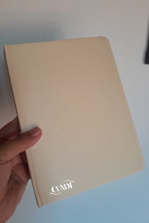 Producto - CUADERNO/JOURNAL CREMA - A5