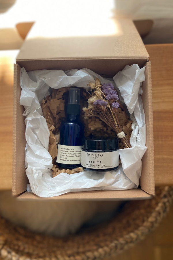 Producto - SET DE AGUA DE ALMOHADA Y MANTECA DE KARITE