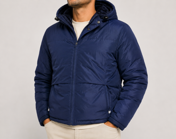 Producto - Campera de abrigo con piel y capucha - 1