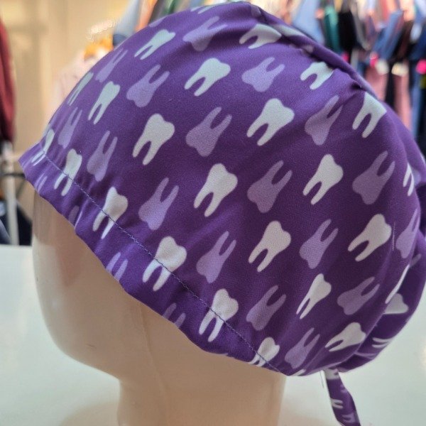 Producto - Cofia con Tirita Muelitas Violeta