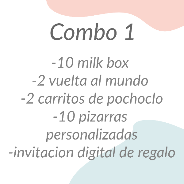 Producto - Combo 1    -Temática a elección-