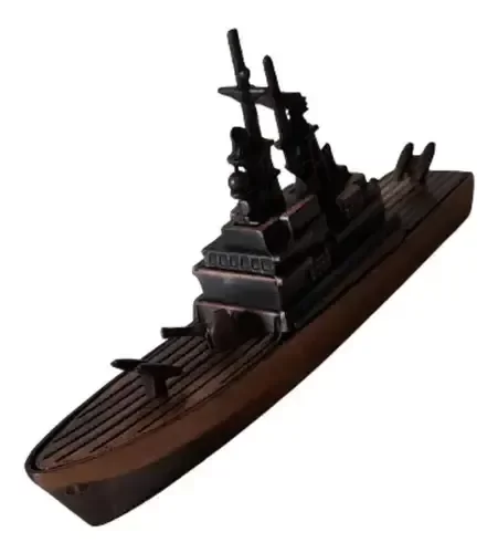 Producto - Sacapuntas De Metal En Miniatura Barco de Guerra