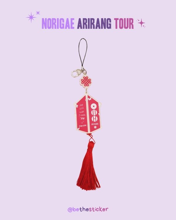 Producto - Norigae Arirang Rojo