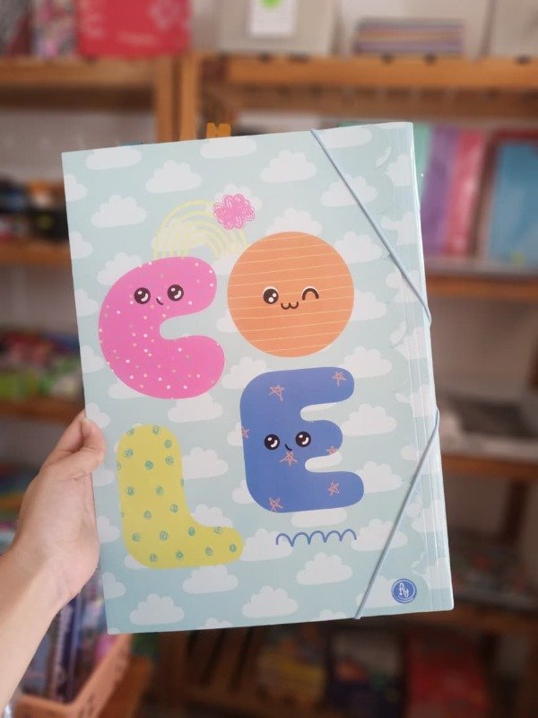 Producto - Carpeta 3 solapas c/ elastico Reysa Cole