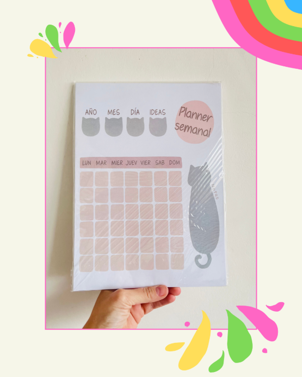 Producto - Planner semanal