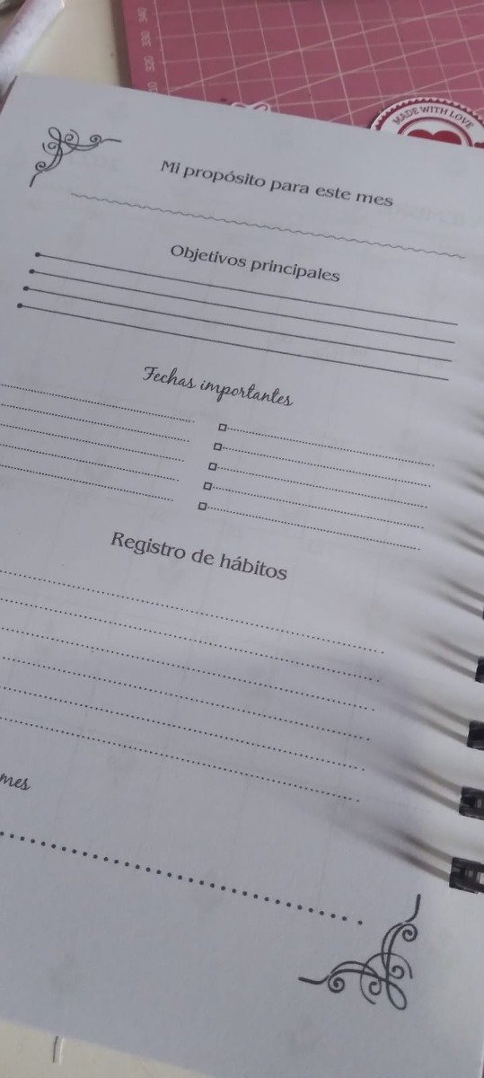 Producto - Agenda 2027 - semana a la vista - sin horarios - 2