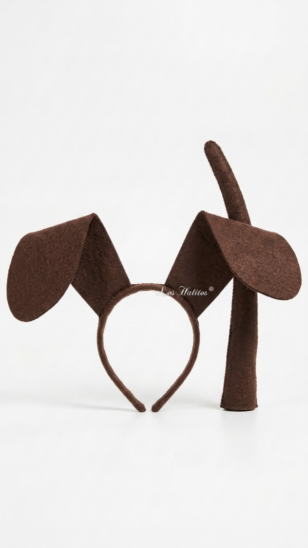 Producto - conjunto de perro con orejas largas + cola - 1