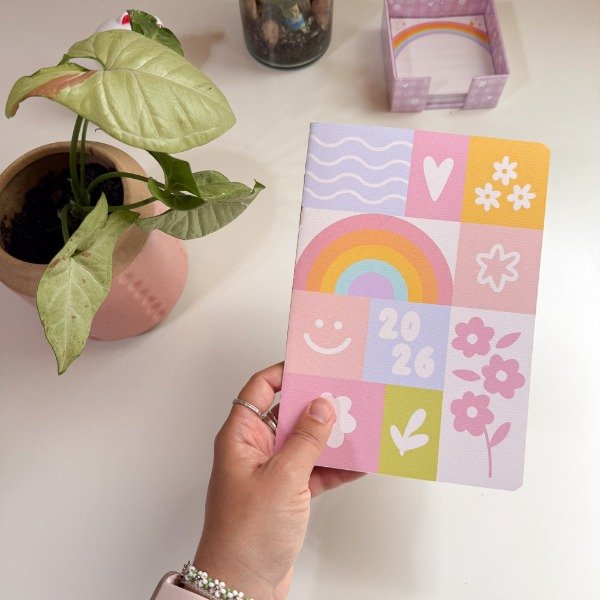 Producto - Organizador mensual - Arcoiris - PREVENTA - Entrega a partir del 15/12