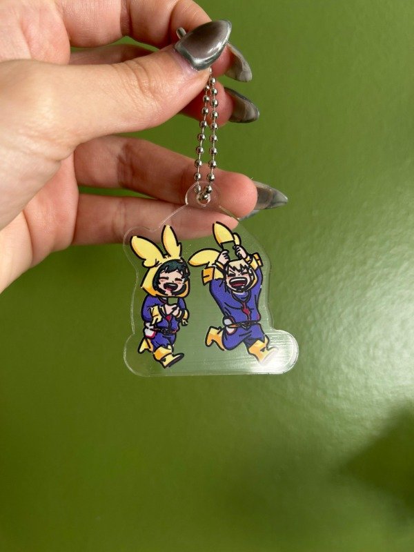 Producto - Bakugo y Deku Llavero