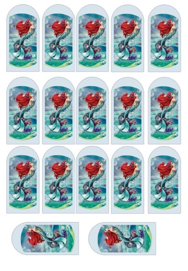 Producto - LAMINA SIRENITA DISNEY ICEPOP 5