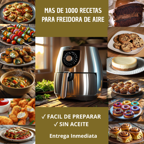 Producto - RECETARIOS PARA FREIDORAS DE AIRE