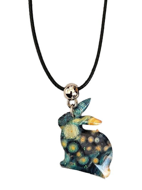 Producto - Colgante Conejo. Colección Animales de Poder. Amuleto. Encanto animal