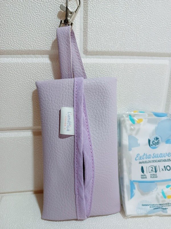 Producto - Porta Pañuelitos Lila