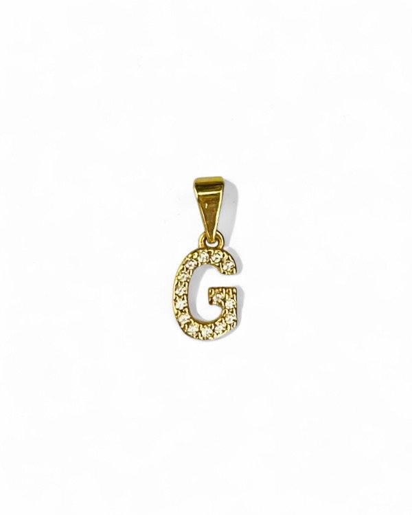 Producto - DIJE SHINE "G" GOLD