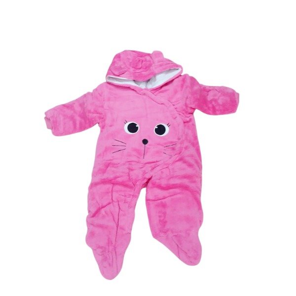 Producto - Enterito Bebé de Plush Fucsia