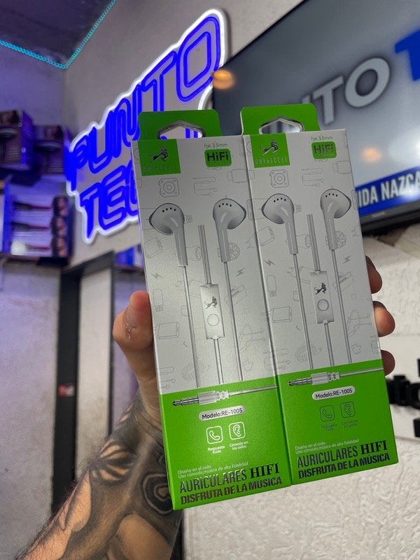Producto - AURICULAR ROYAL CELL 01