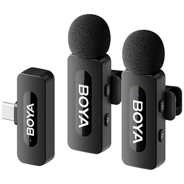 Producto - Boya Inalambrico Para By-V20 Con USB-C - Negro