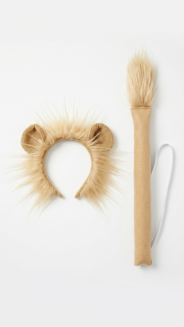 Producto - Disfraz de león con melena de pelo largo - 2