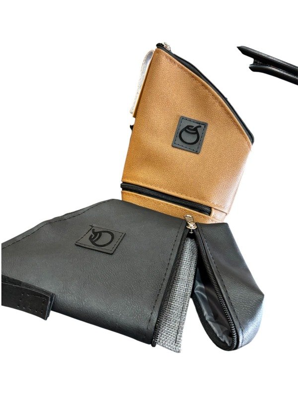 Producto - Yerbera + despolvillador 2 en 1 eco cuero.