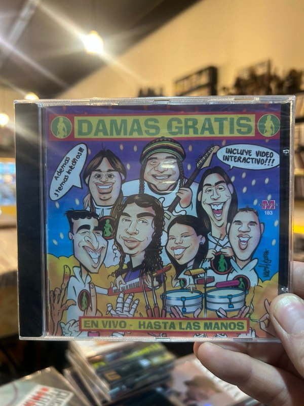 Producto - Damas Gratis en vivo hasta las manos cd
