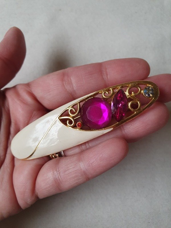 Producto - Broche 80s Barrette Shocking Pink - 2