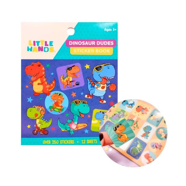 Producto - Libreta mini de stickers Dino-Sirena-Unicornio - C1