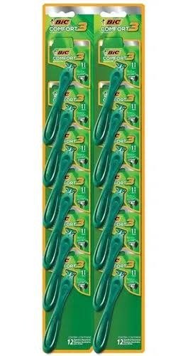 Producto - Afeitadora Bic Comfort 3 Action x 12u