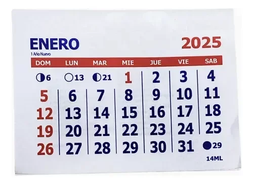 Producto - CALENDARIO MILENIUM MENSUAL  7,5x10 2027
