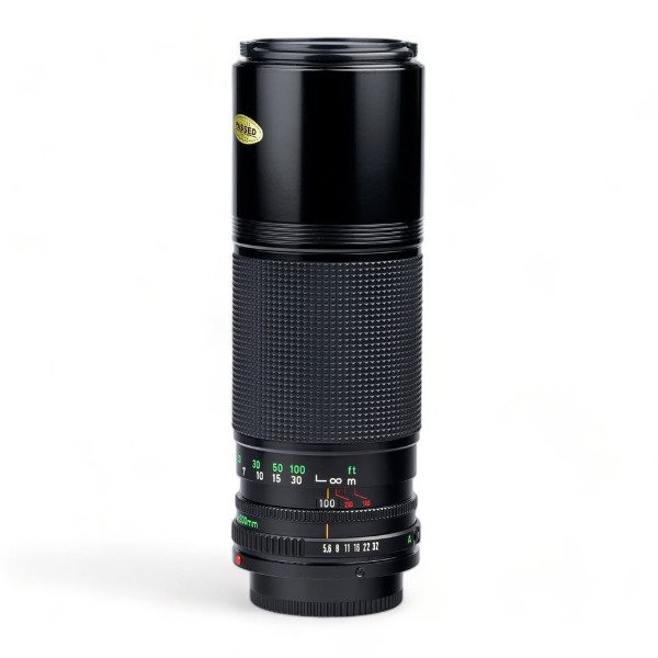 Producto - Lente Canon FDn 100-200mm f/5.6