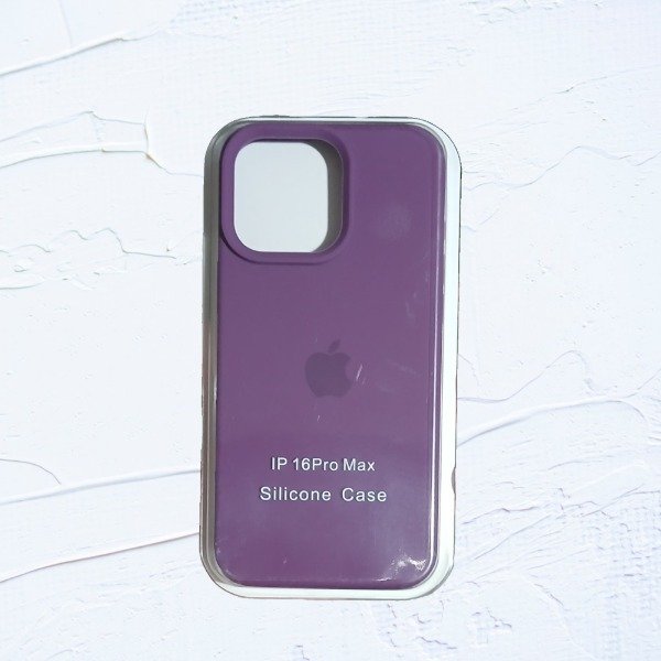 Producto - Funda IPHONE 16 Pro Max- Silicona Case Violeta