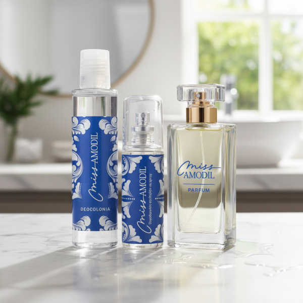 Producto - COMBO FEMENINO MISS AMODIL: PERFUME + DEOCOLONIA + DESODORANTE