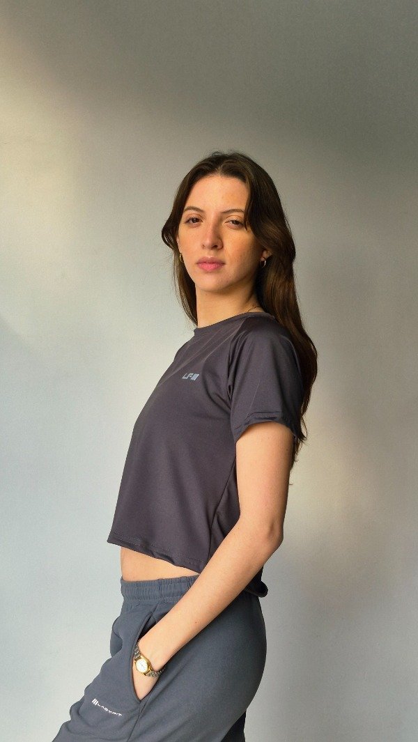 Producto - REMERA LOW GRIS - 5