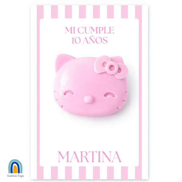 Producto - Souvenir jabón Hello Kitty Personalizado varios colores (MÍNIMO 10 UNIDADES)