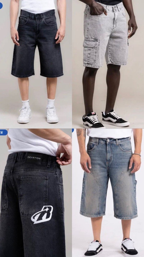 Producto - Bermudas de Jean (3/4,baggys,mom)