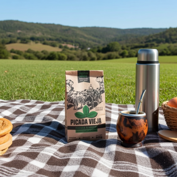 Producto - YERBA PICADA VIEJA 500 GRS BARBACUA