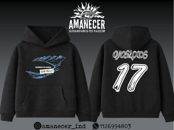 Producto - Buzo canguro Ojos Locos