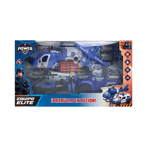 Producto - SET DE VEHICULOS POLICIA EN CAJA 50X10.5X28.5CM A