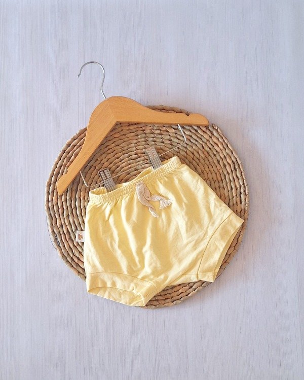 Producto - Short Pañalero Jersey Amarillo