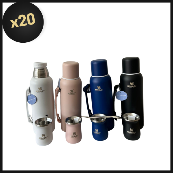 Producto - PROMO BULTO TERMO CON MATE Y BOMBILLA 1L 2.0 CON LOGO