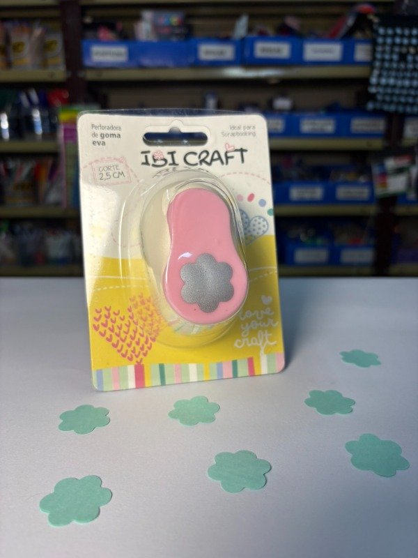 Producto - Perforadora papel y goma eva - Flor 2,5cm - "IBI CRAFT"