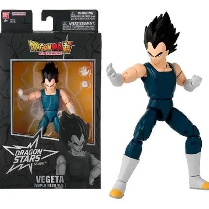 Producto - Vegeta Super Hero Ver. - DRAGON STARS (BANDAI) c/articulación
