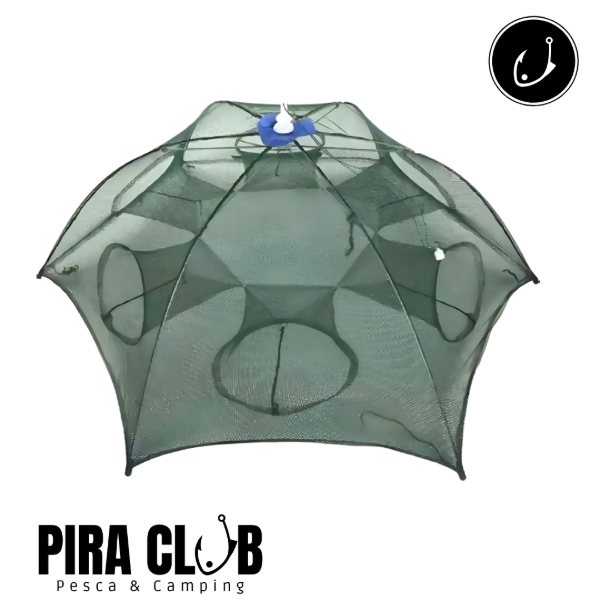 Producto - Trampa China Nylon 6 Entradas84X36X61