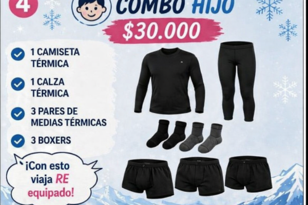 Producto - Combo Bariloche Para Ellos
