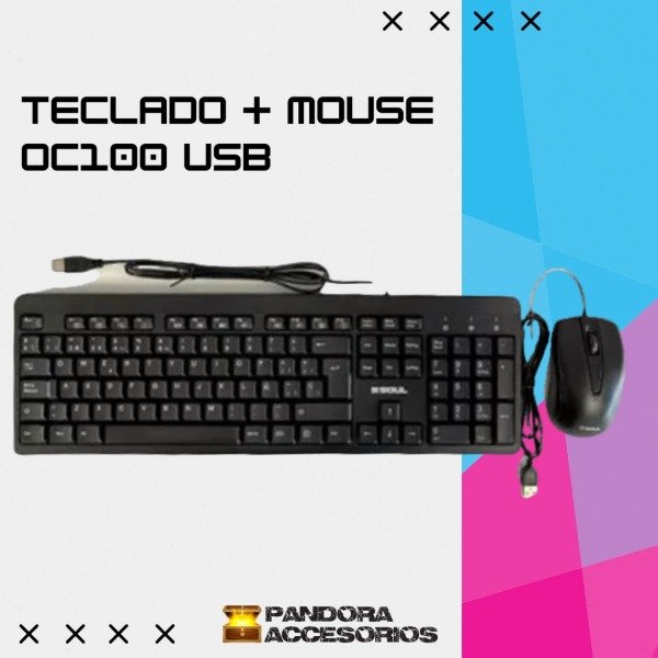 Producto - Kit Teclado + Mouse OC100
