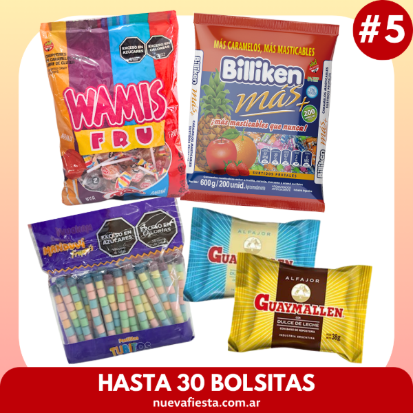Producto - COMBO DE GOLOSINAS #5