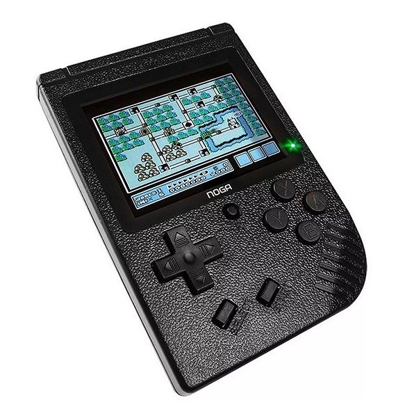 Producto - Consola de juegos portatil -400 juegos -lcd 3" -8bits -c/cable av -bateria